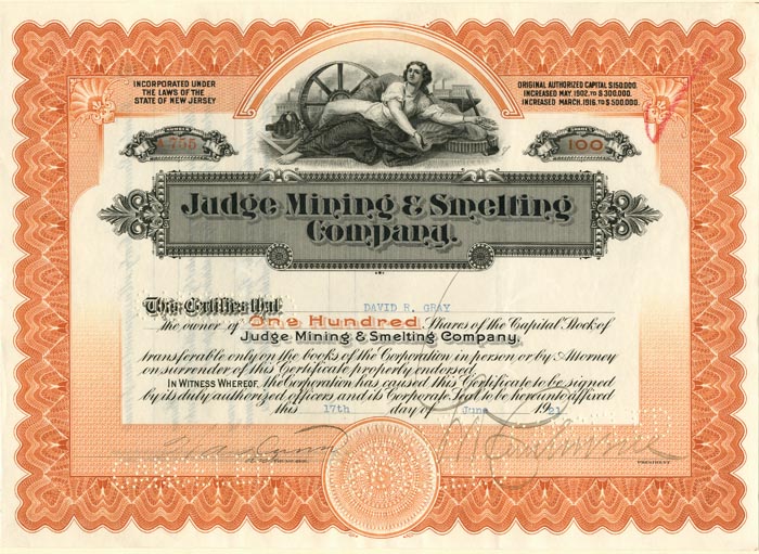 Judge Mining and Smelting Co.